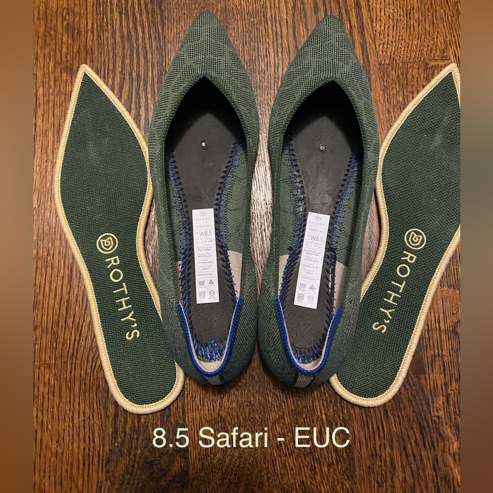 8.5 Rothy’s Safari points